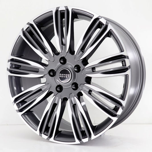 R1 Wheels 20 inç 5*120 ET50 Füme Jant Takımı (J-1190) - KolayOto