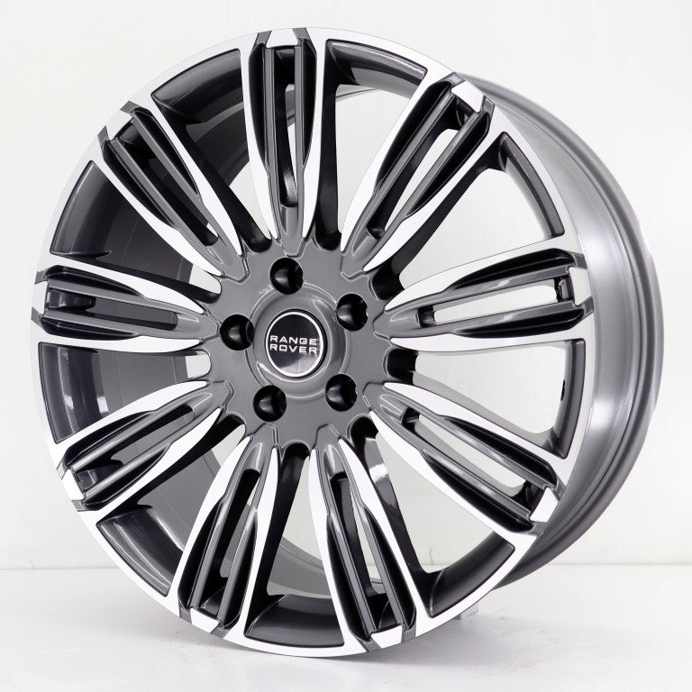 R1 Wheels 20 inç 5*120 ET50 Füme Jant Takımı (J-1190) - KolayOto