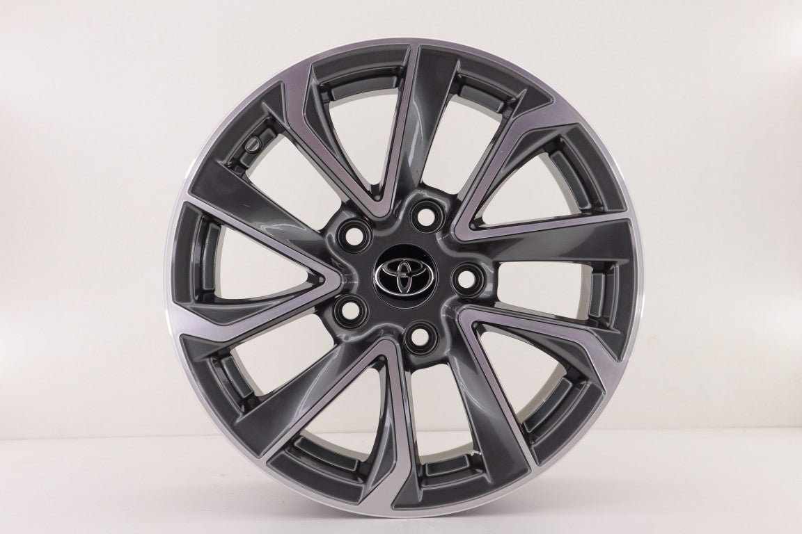 R1 Wheels 15 inç 5*114.3 ET35 Füme Jant Takımı (J-1026) - KolayOto