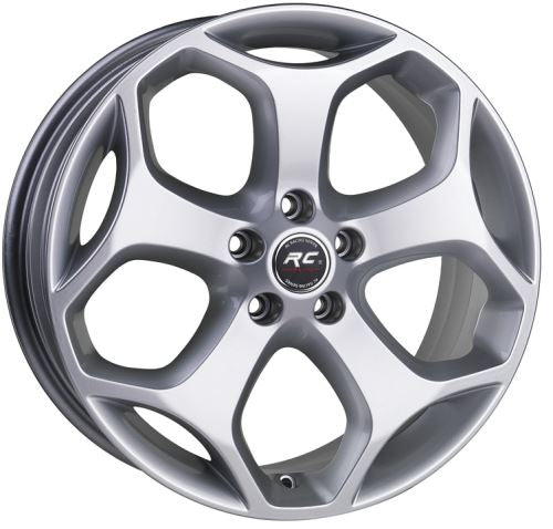 R1 Wheels 18 inç 5*108 ET53 Metalik Gri Jant Takımı (J-3381) - KolayOto