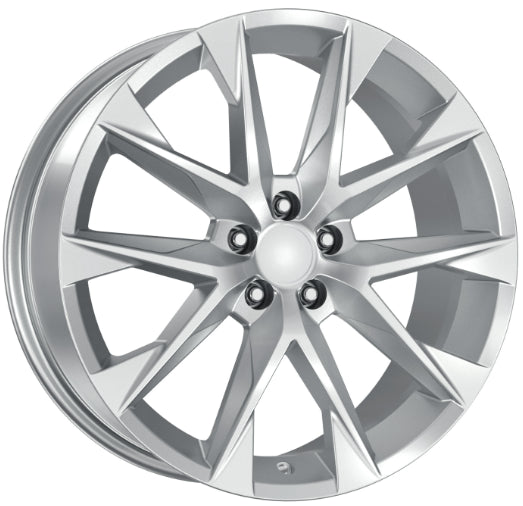 R1 Wheels 18 inç 5*112 ET45 Metalik Gri Jant Takımı (J-3574) - KolayOto