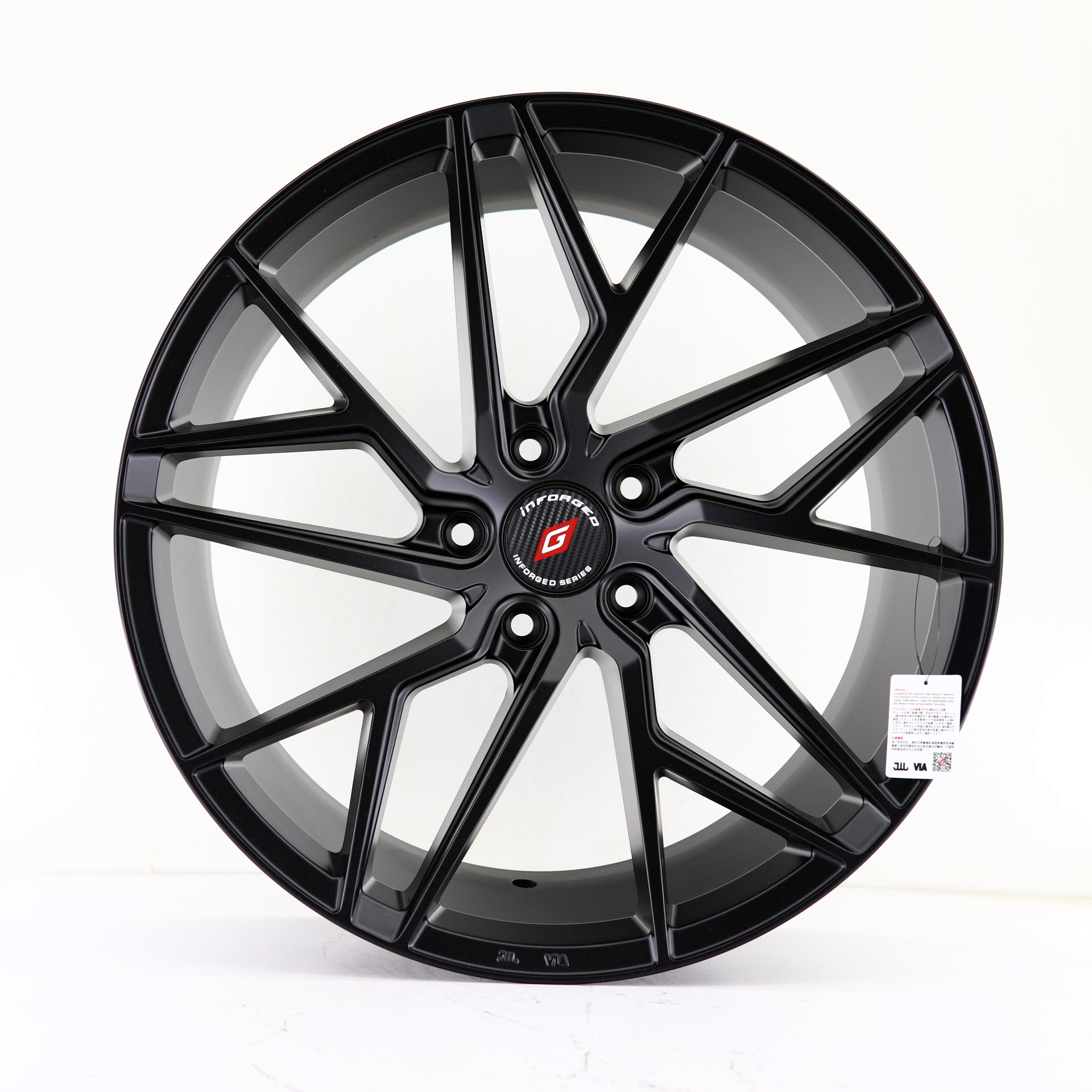 Inforged 19 inç 5*114.3 ET40 Mat Siyah Jant Takımı (J-1999) - KolayOto