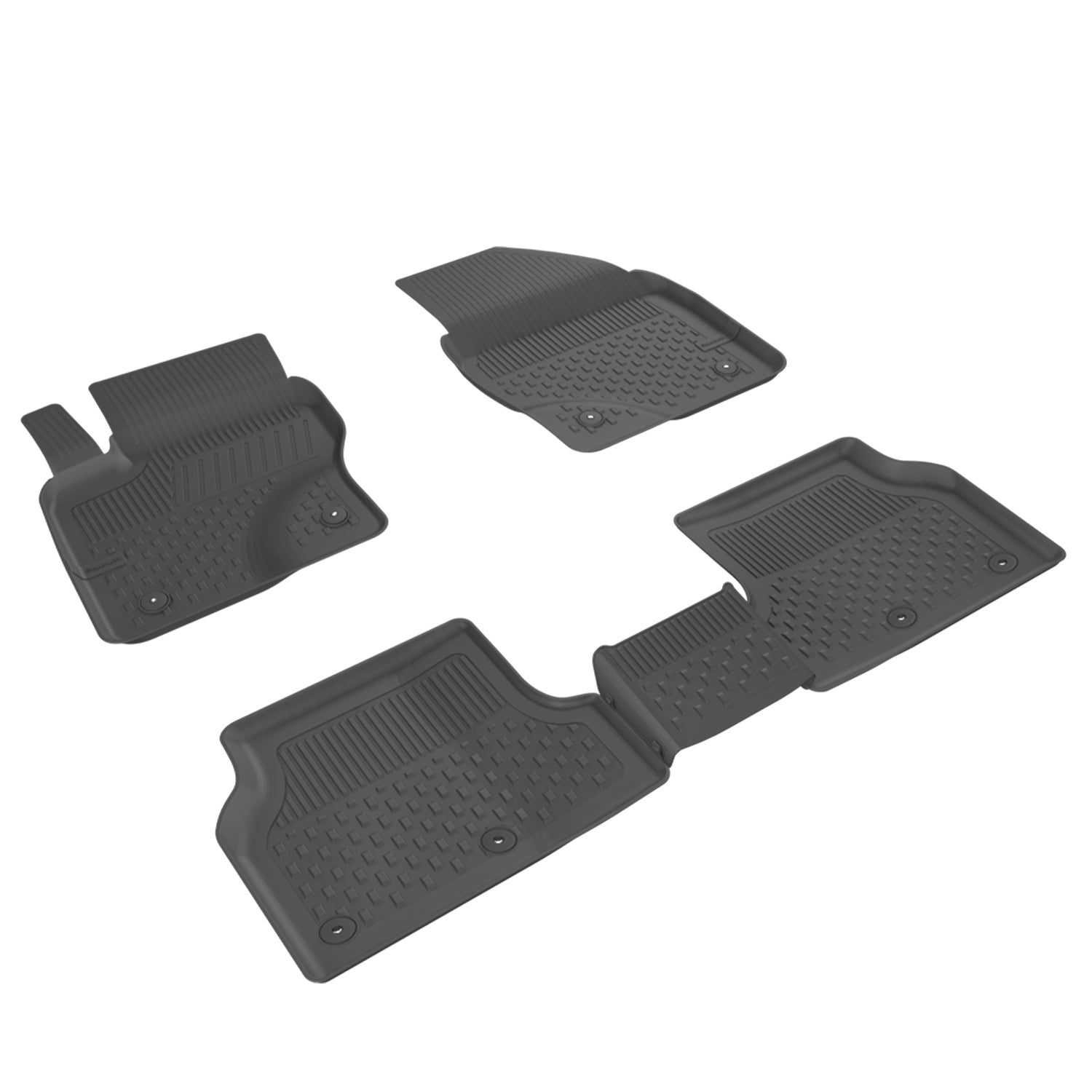 Sahler Ford Focus 2 2005-2010 Uyumlu 4.5D Havuzlu Siyah Oto Paspas Takımı - KolayOto