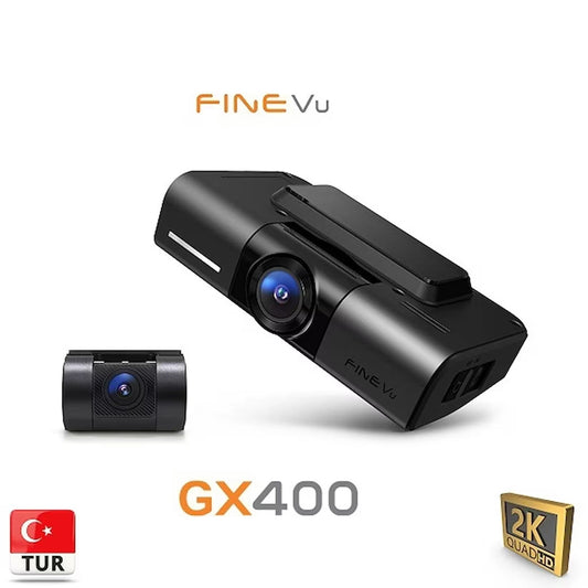 Finevu GX400 QHD 2K Wi-Fi Türkçe 2 Kameralı Araç Kamerası - KolayOto
