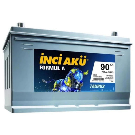 İnci Formul A Taurus Asia 12V 90 Ah 750CCA Asia Akü