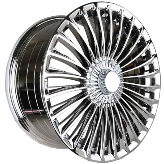 BK 19 inç 5*112 ET38 Krom Jant Takımı (J-3676)
