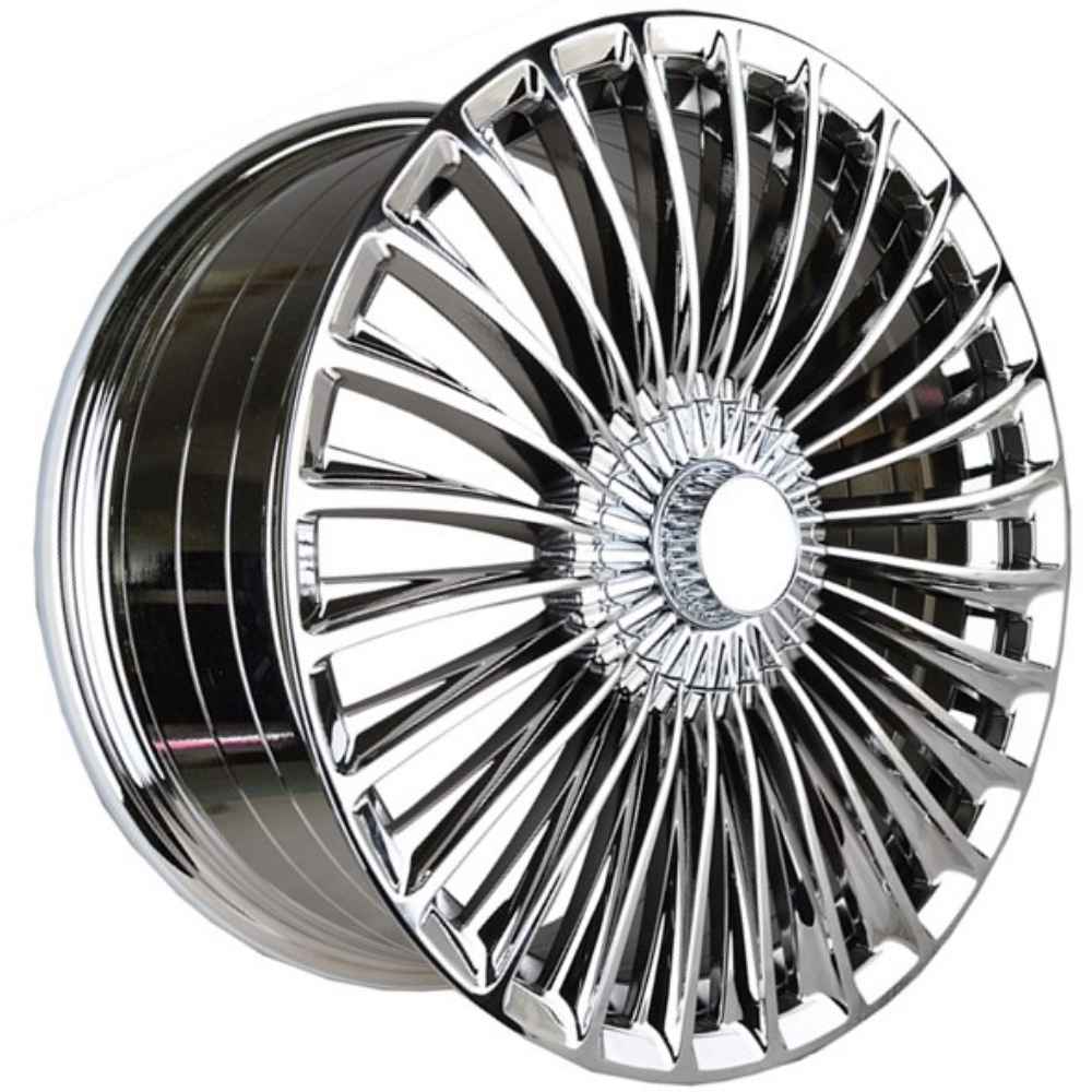 BK 19 inç 5*112 ET38 Krom Jant Takımı (J-3676)