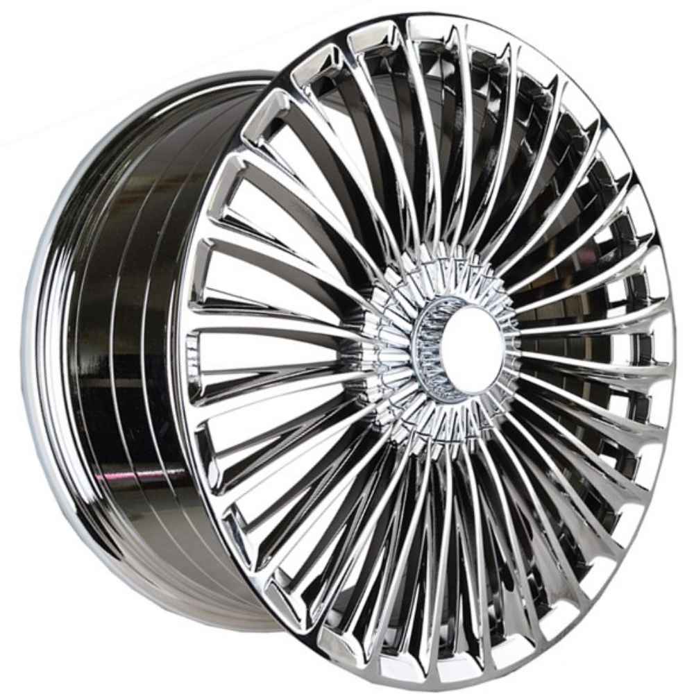 BK 19 inç 5*112 ET45 Krom Jant Takımı (J-3677)