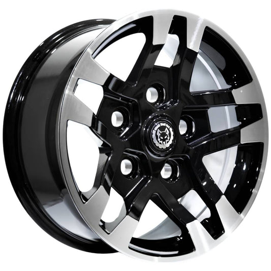 Black Wolf 18 inç 5*165.1 ET10 Siyah Jant Takımı (J-6189)