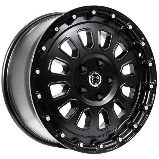 Black Wolf 18 inç 5*130 ET55 Mat Siyah Karavan Jant Takımı (J-6196)