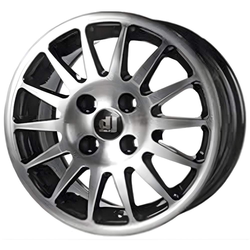 DJ 13 inç 4*100 ET30 Parlak Siyah Jant Takımı (J-3220)