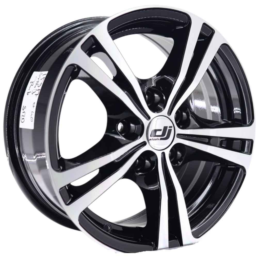 DJ 15 inç 5*114.3 ET40 Parlak Siyah Jant Takımı (J-2250)