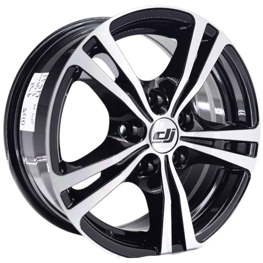 DJ 15 inç 5*114.3 ET40 Parlak Siyah Jant Takımı (J-2250)