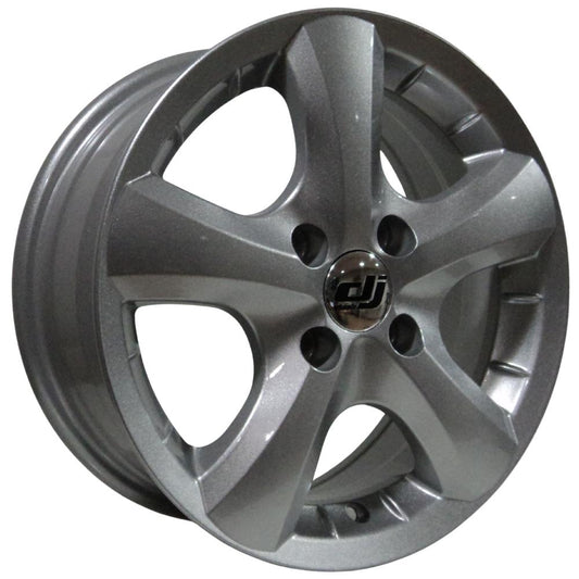 DJ 16 inç 5*114.3 ET35 Metalik Gri Jant Takımı (J-2264)