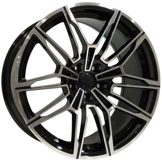 Kormetal 18 inç 5*112 ET30 Parlak Siyah Jant Takımı (J-1827)