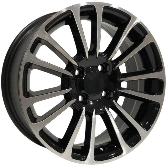 Kormetal 17 inç 4*98 ET39 Siyah Jant Takımı (J-1835)