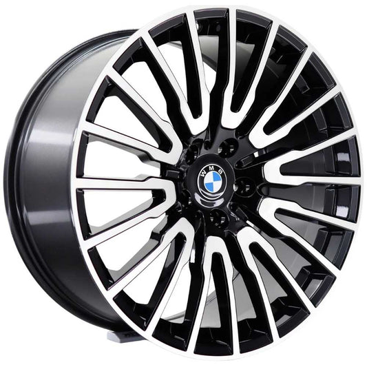 Kormetal 20 inç 5*112 ET30 Parlak Siyah Jant Takımı (J-1805)