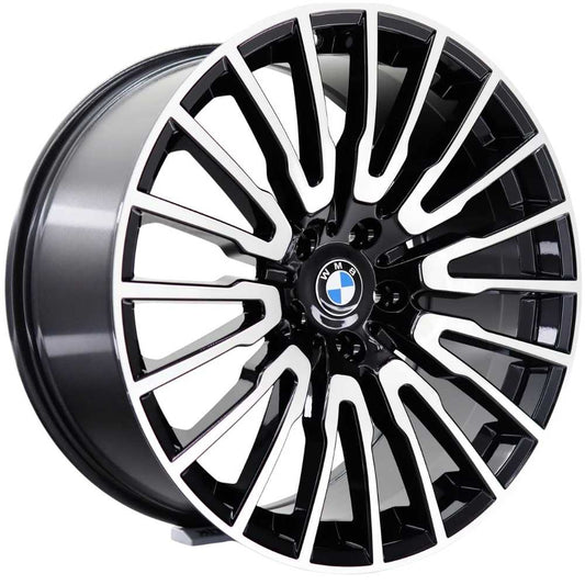 Kormetal 20 inç 5*112 ET38 Parlak Siyah Jant Takımı (J-1806)