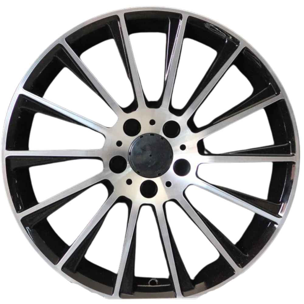 Kormetal 18 inç 5*112 ET45 Parlak Siyah Jant Takımı (J-1809)