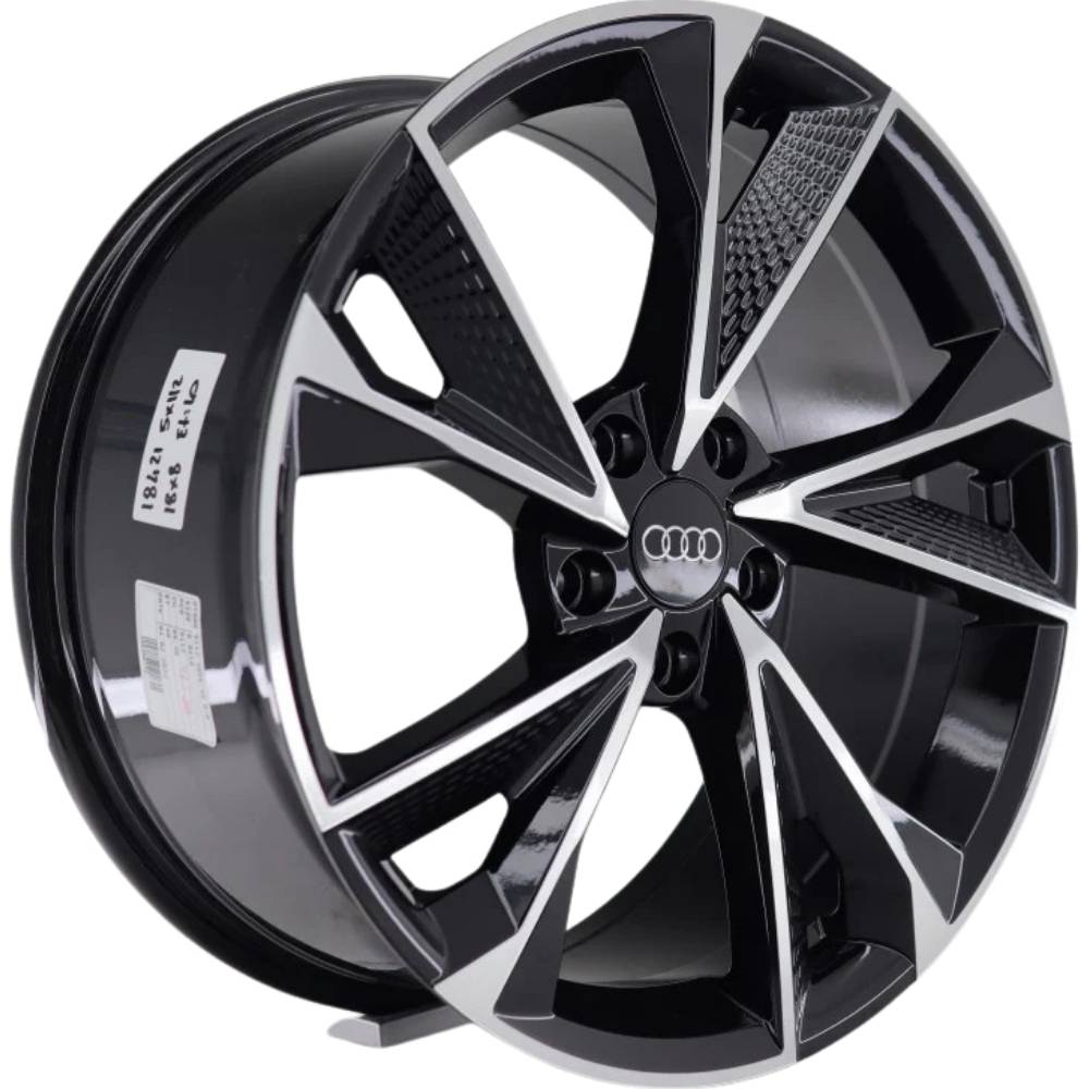 Kormetal 18 inç 5*112 ET40 Parlak Siyah Jant Takımı (J-1822)