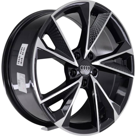 Kormetal 18 inç 5*112 ET40 Parlak Siyah Jant Takımı (J-1822)