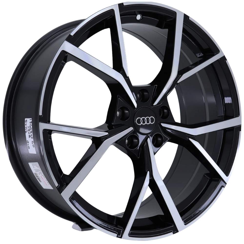 Kormetal 19 inç 5*112 ET40 Parlak Siyah Jant Takımı (J-1826)