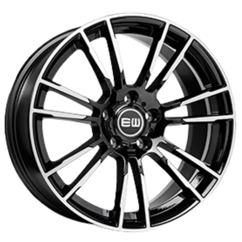 Elite 18 inç 5*120 ET37 Parlak Siyah Jant Takımı (J-3317)