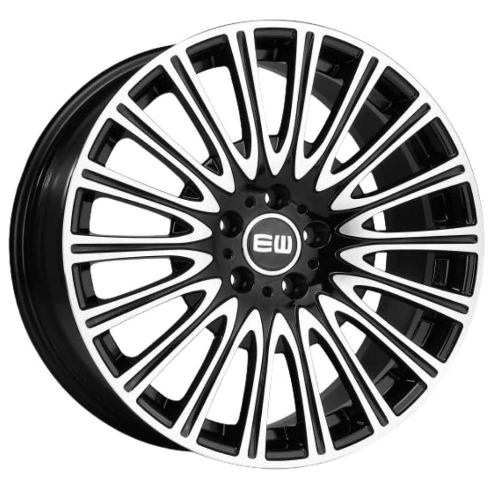 EW 19 inç 5*112 ET48 Siyah Jant Takımı (J-3694)