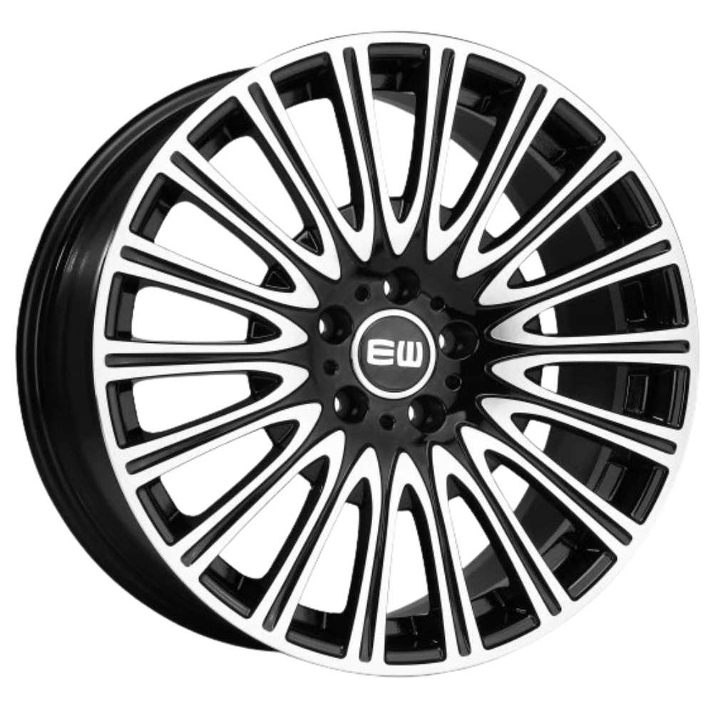 EW 19 inç 5*112 ET52 Siyah Jant Takımı (J-3697)
