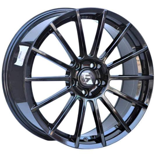 Kormetal 17 inç 5*108 ET35 Parlak Siyah Jant Takımı (J-3320)