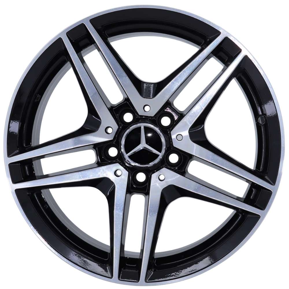 Kormetal 19 inç 5*112 ET48 Parlak Siyah Jant Takımı (J-2020)