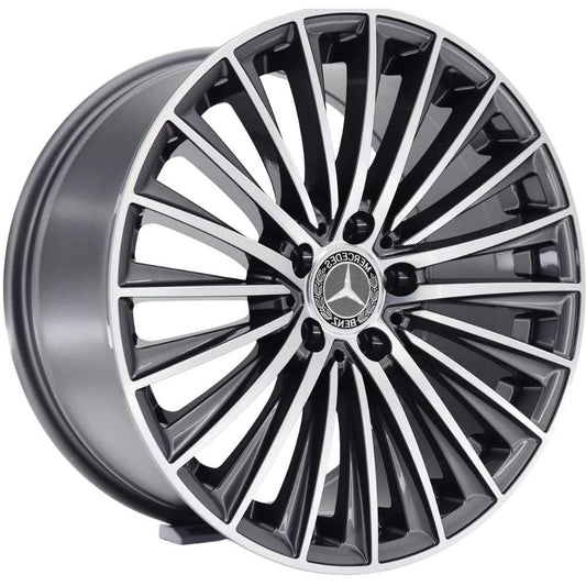 Kormetal 17 inç 5*112 ET35 Füme Jant Takımı (J-2076)
