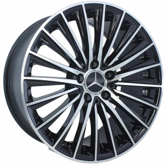 Kormetal 19 inç 5*112 ET38 Siyah Jant Takımı (J-2078)
