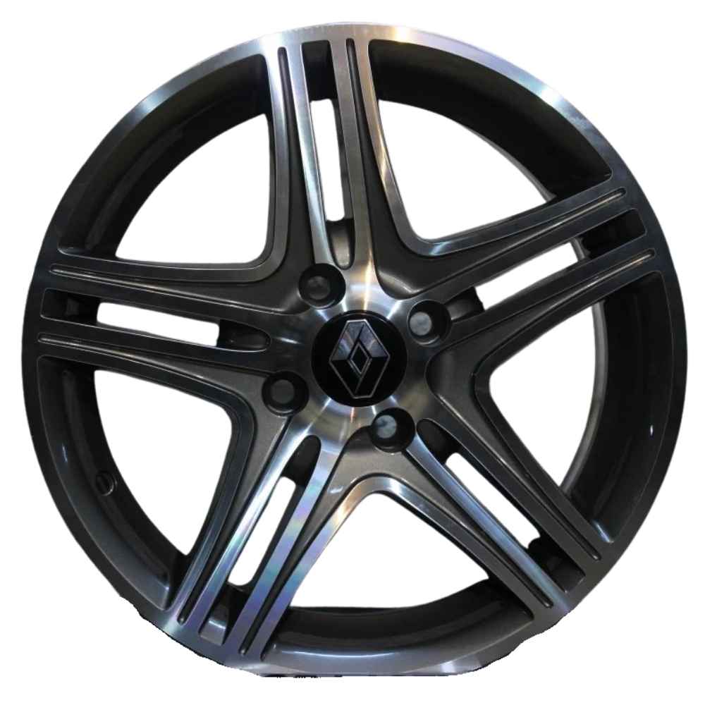 SLK 14 inç 4*100 ET35 Metalik Gri Jant Takımı (J-2112)