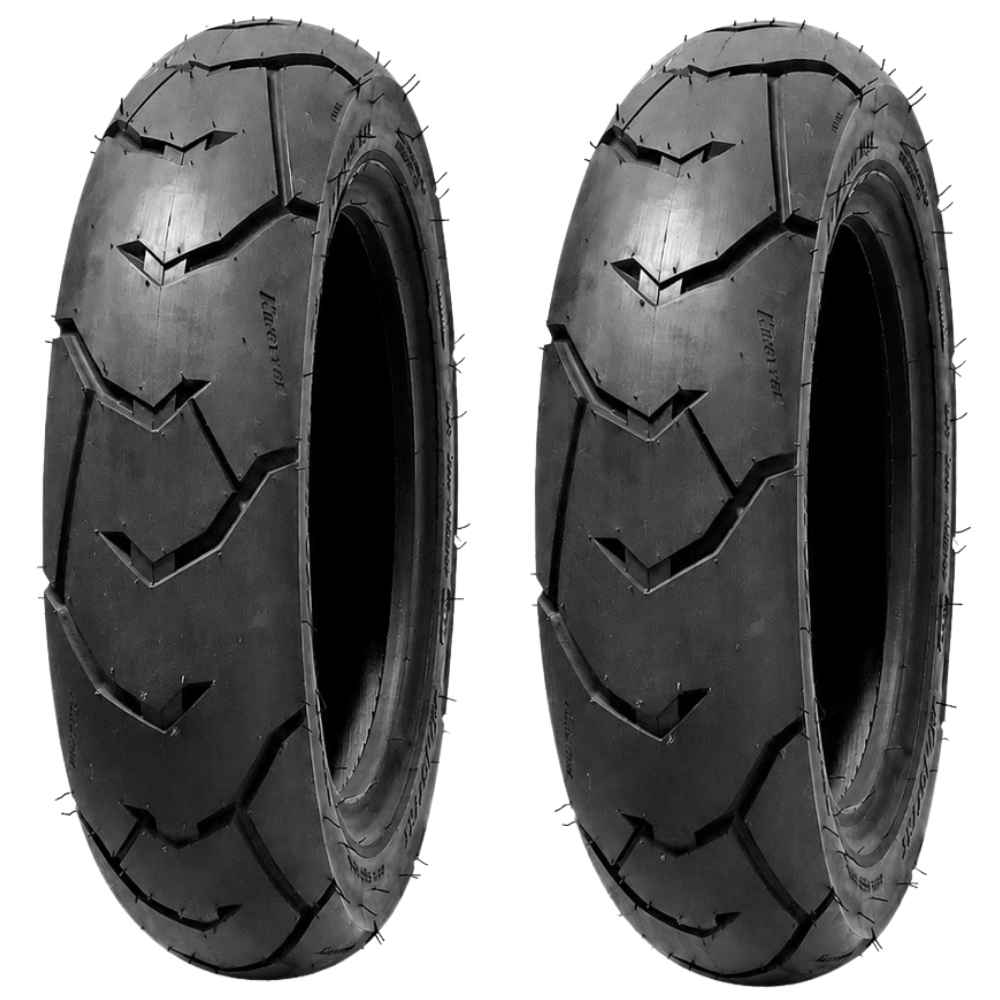 KingTyre K72 Performans 90/90-12 Ve 100/90-10 Scooter Ön-Arka Takım Lastiği