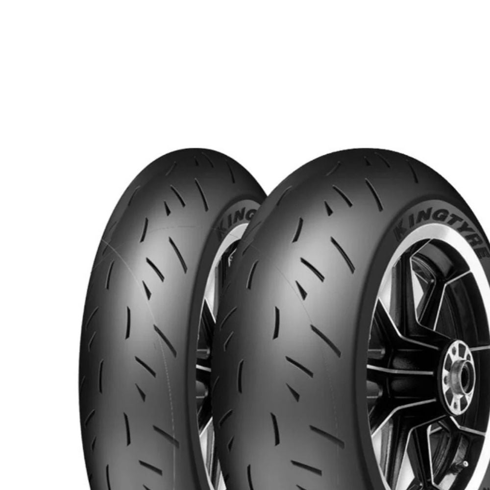 KingTyre K905 Sport Performans Bajaj F 250 100/80R17 ve 130/70R17 Motosiklet Takım Lastiği