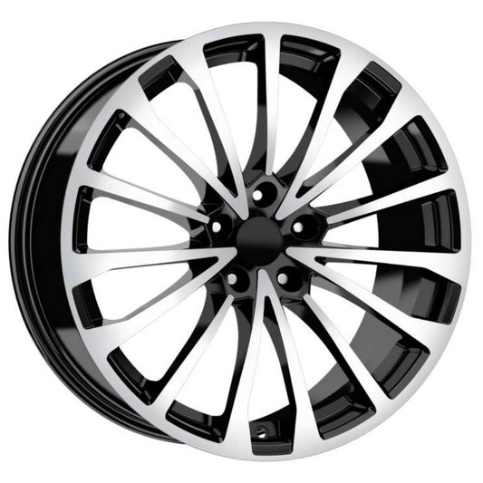 Kormetal 19 inç 5*112 ET30 Parlak Siyah Jant Takımı (J-6028)