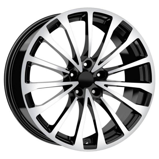 Kormetal 19 inç 5*112 ET40 Parlak Siyah Jant Takımı (J-6029)