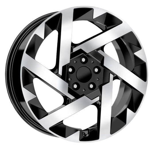 Kormetal 18 inç 5*112 ET45 Parlak Siyah Jant Takımı (J-6032)