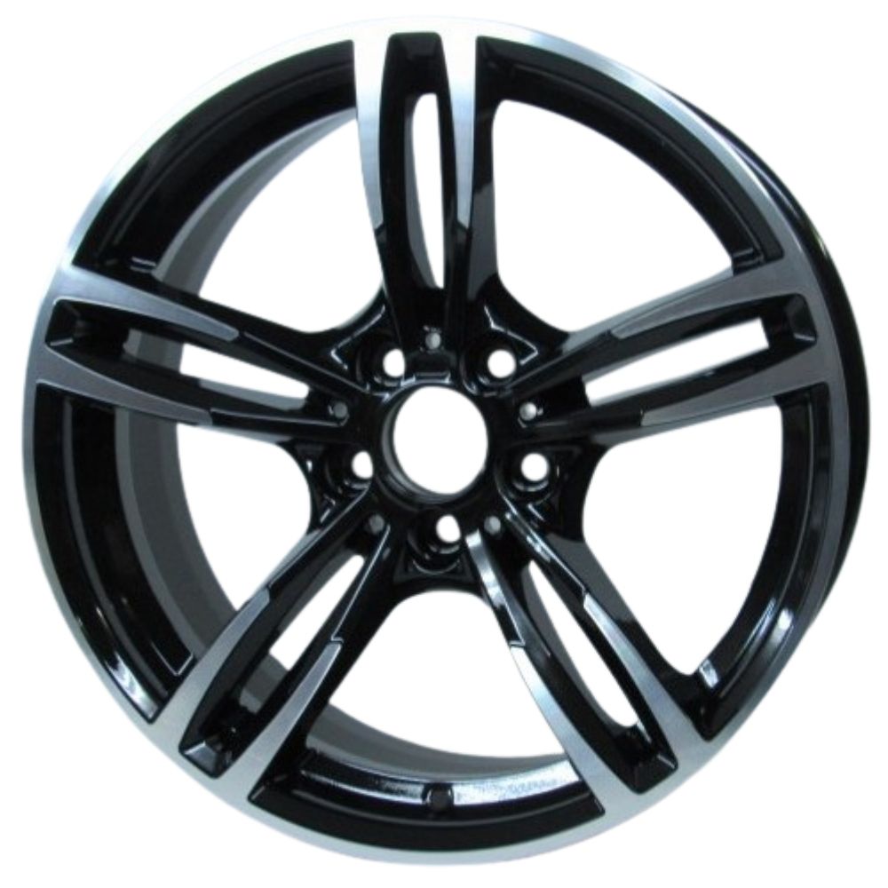 Kormetal 17 inç 5*120 ET34 Parlak Siyah Jant Takımı (J-6000)