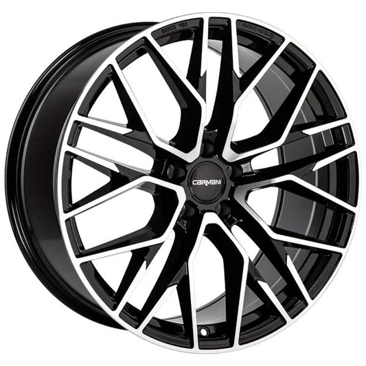 Kormetal 17 inç 5*112 ET45 Parlak Siyah Jant Takımı (J-6001)