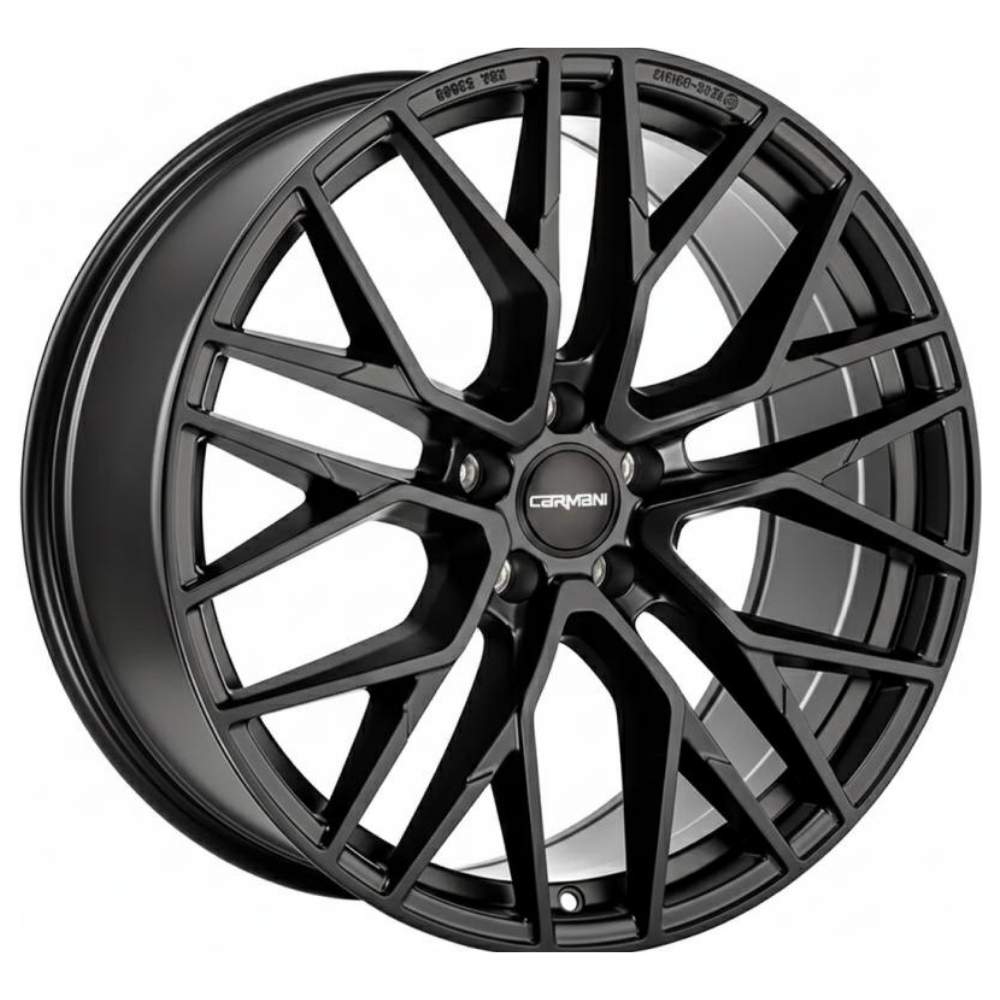 Carmani 18 inç 5*112 ET30 Parlak Siyah Jant Takımı (J-6010)