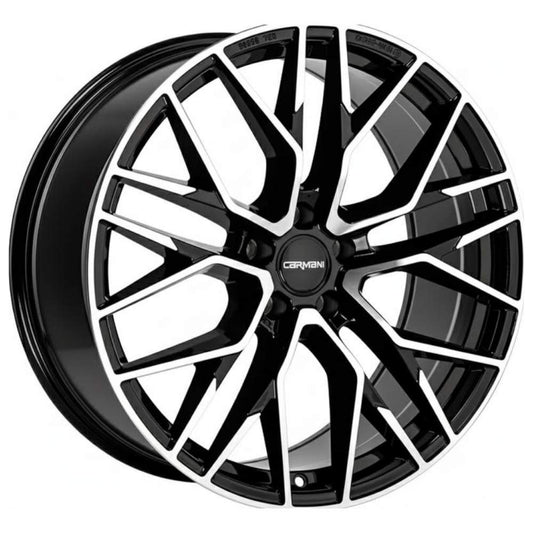 Kormetal 18 inç 5*112 ET30 Parlak Siyah Jant Takımı (J-6008)