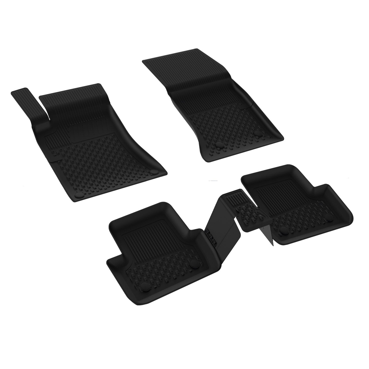 Sahler Mercedes GLA X156 2013-2019 Uyumlu 4.5D Havuzlu Siyah Oto Paspas Takımı - KolayOto