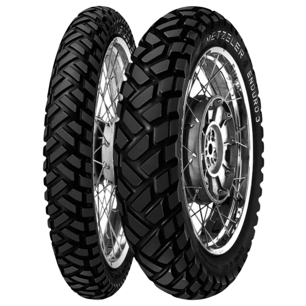 Metzeler Enduro3 Sahara 90/90-21 ve 120/80-18 TT Motosiklet Ön-Arka Takım Lastiği