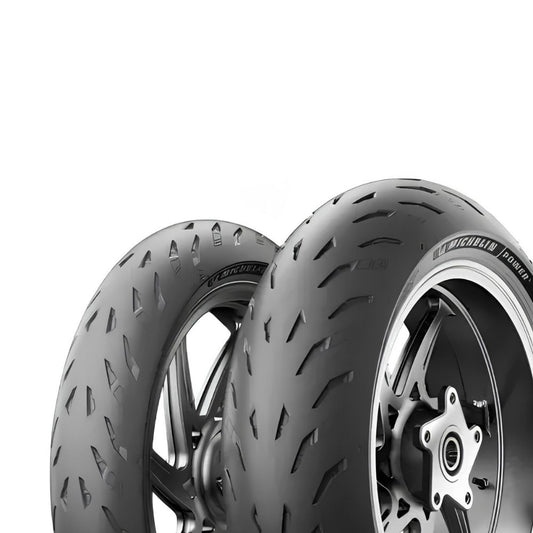 Michelin Power 5 120/70ZR17 ve 200/55ZR17 Motosiklet Ön-Arka Takım Lastiği
