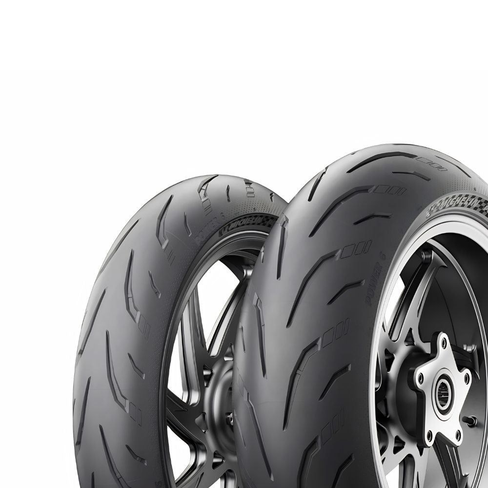 Michelin Power 6 120/70ZR17 ve 190/55ZR17 Motosiklet Ön-Arka Takım