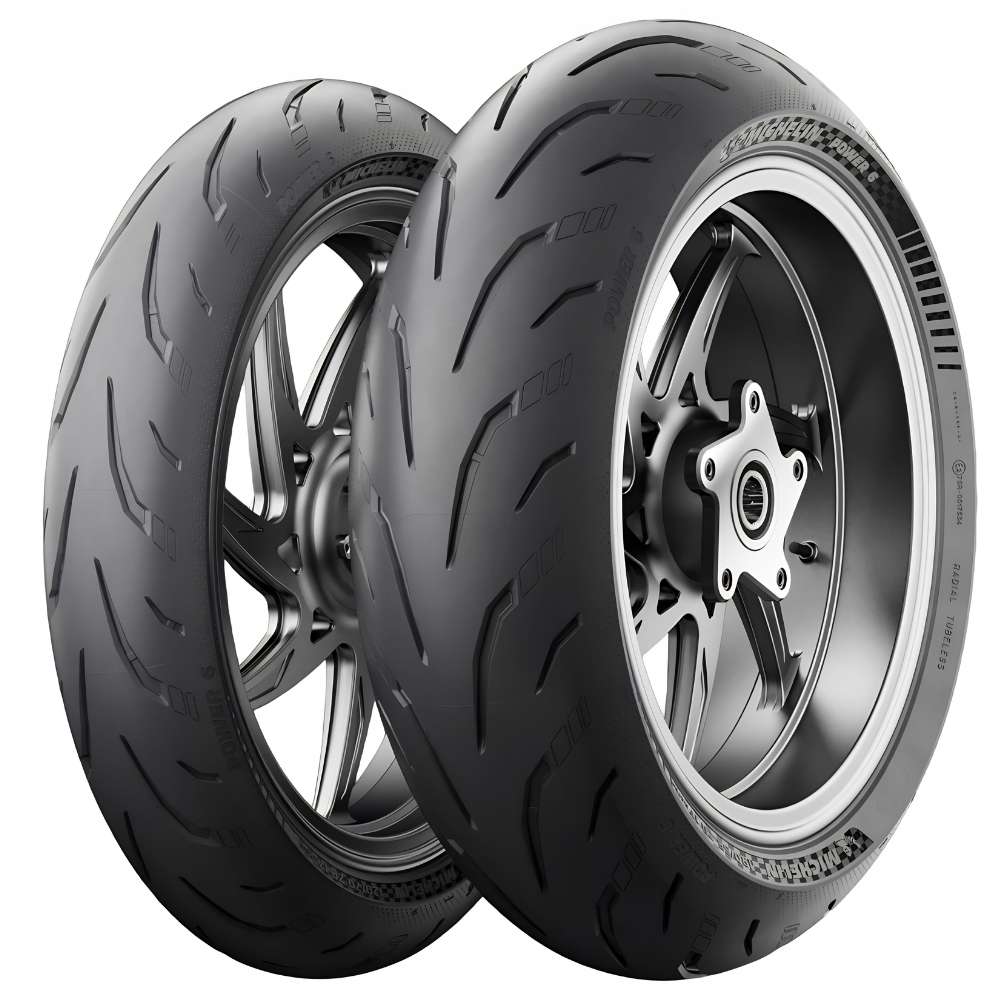 Michelin Power 6 120/70ZR17 ve 240/45ZR17 Motosiklet Ön-Arka Takım Lastiği