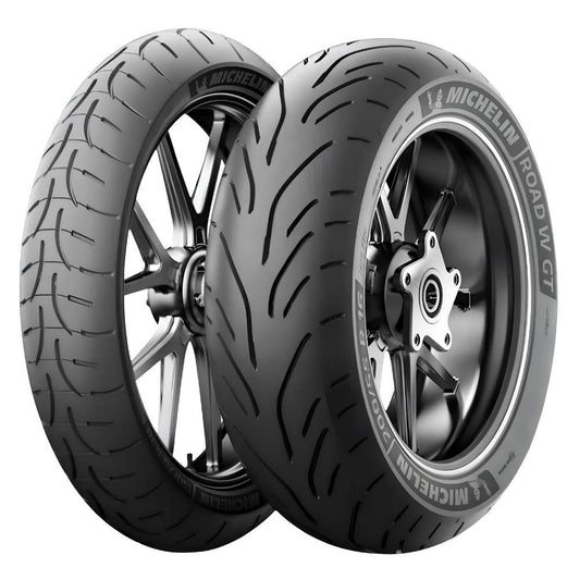 Michelin Road W GT 130/70B18 ve 180/60R16 Motosiklet Ön-Arka Takım Lastiği