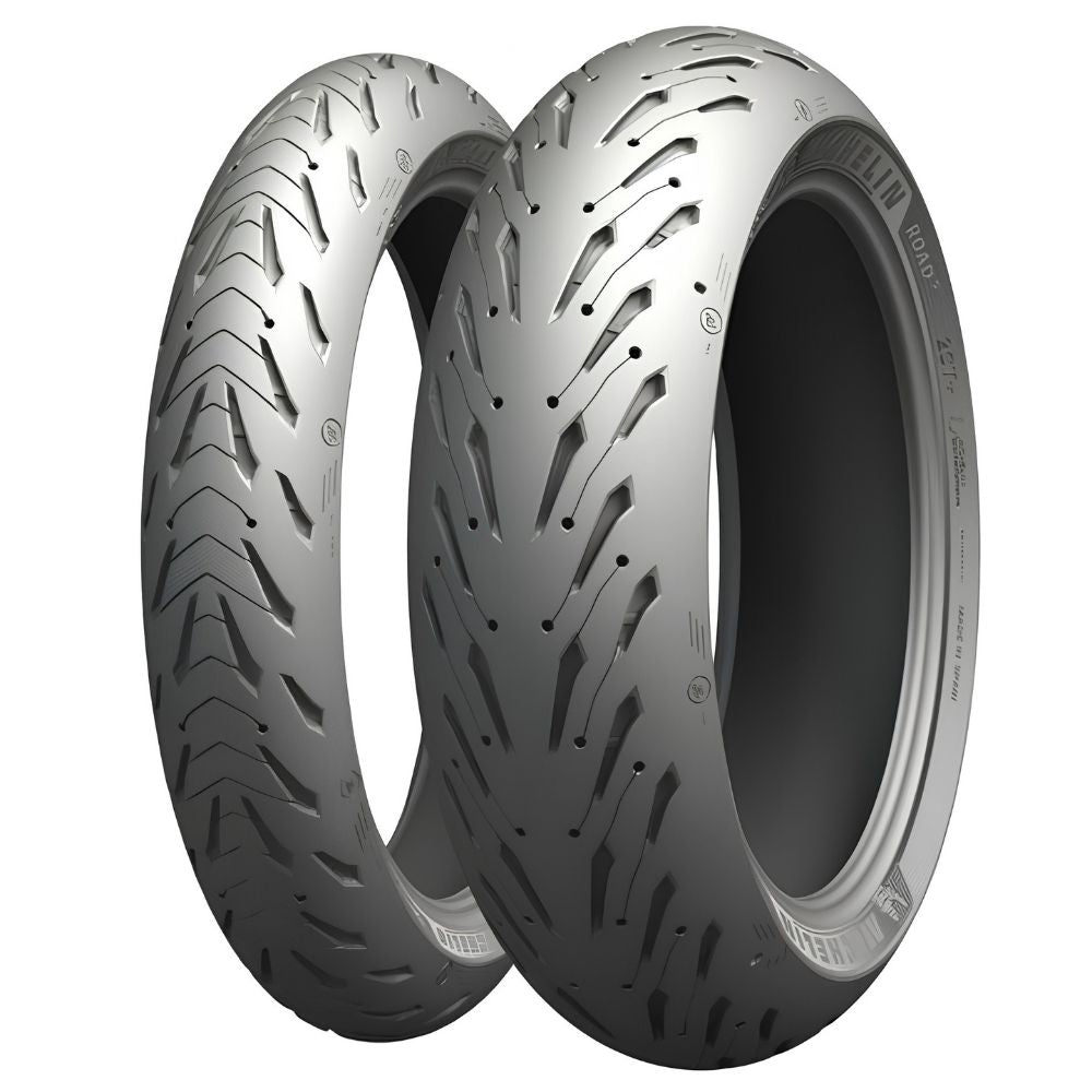 Michelin Road5 2CT 120/70ZR17 ve 160/60ZR17 Motosiklet Ön-Arka Takım Lastiği